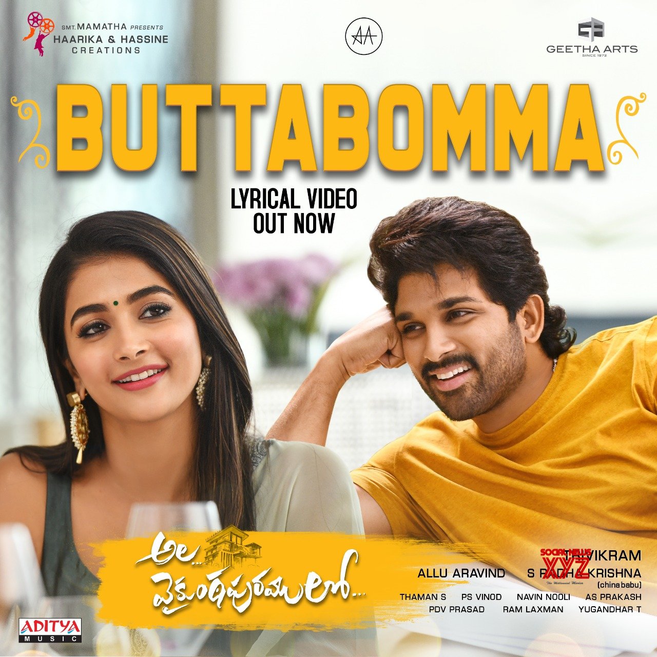 Butta Bomma Song From Allu Arjun's Ala Vaikunthapurramuloo Garners Good ...