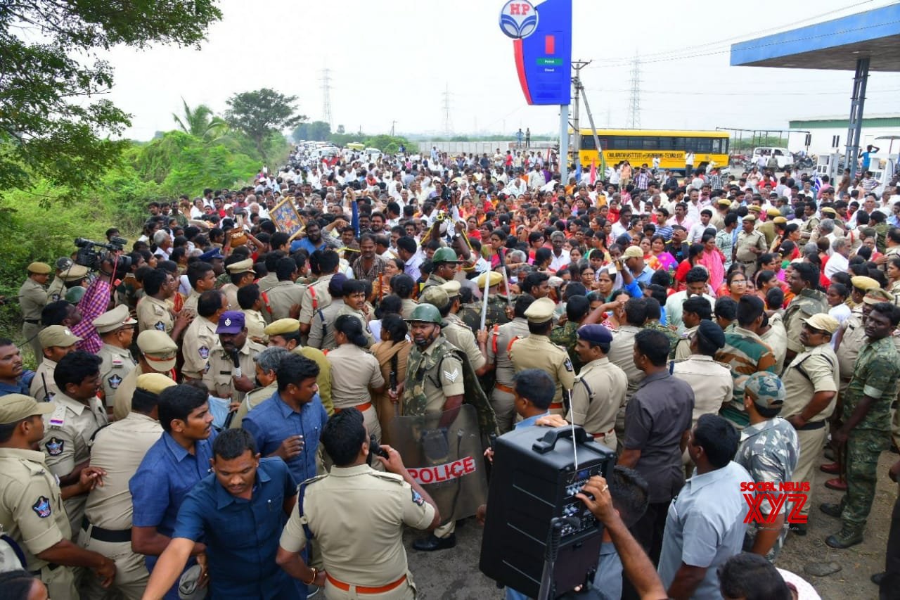 Protests Rock Amaravati Ahead Of AP Assembly Session - Social News XYZ