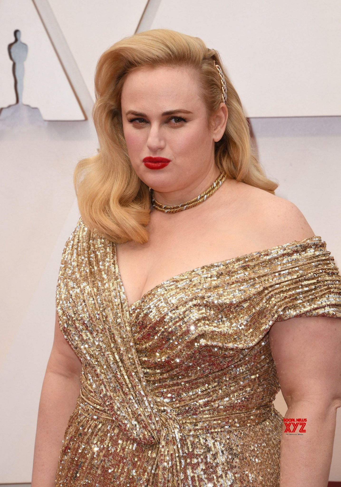 Rebel Wilson Stills From Oscars 2020 Red Carpet Social News XYZ