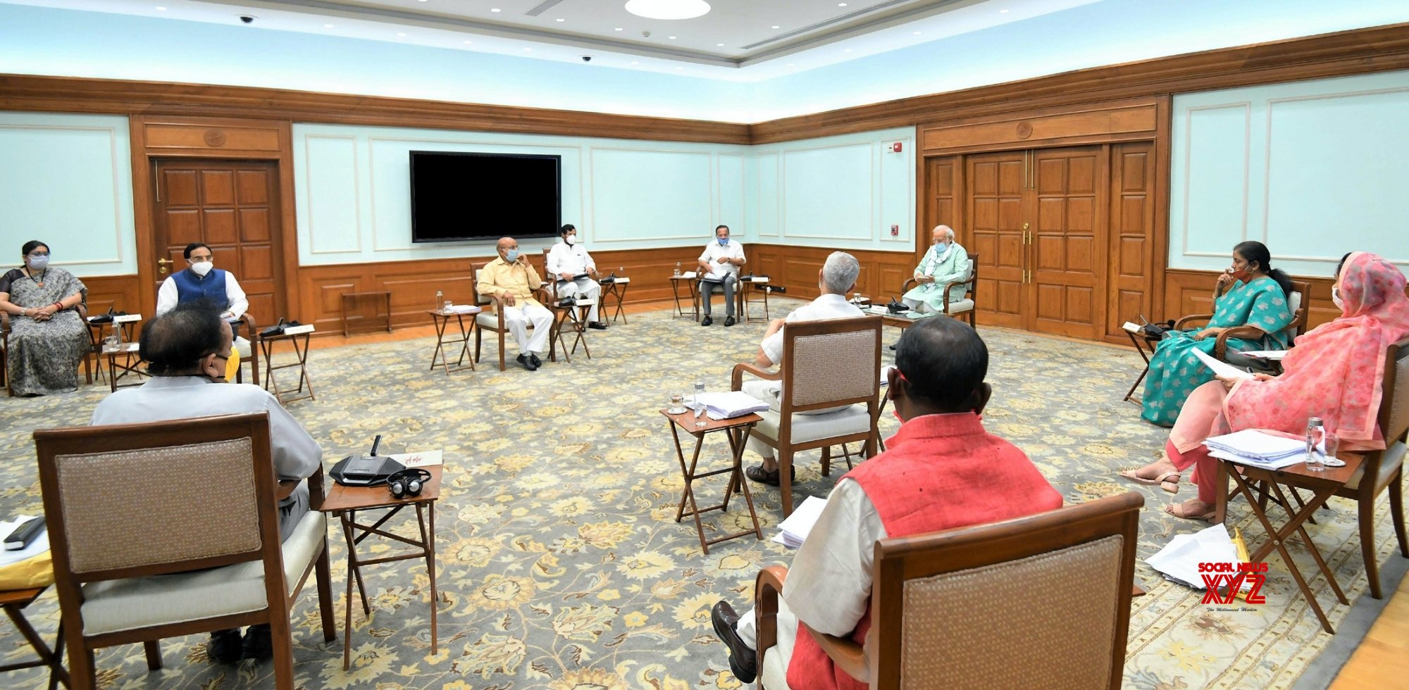 New Delhi: PM Modi Chairs Cabinet Meeting #Gallery - Social News XYZ