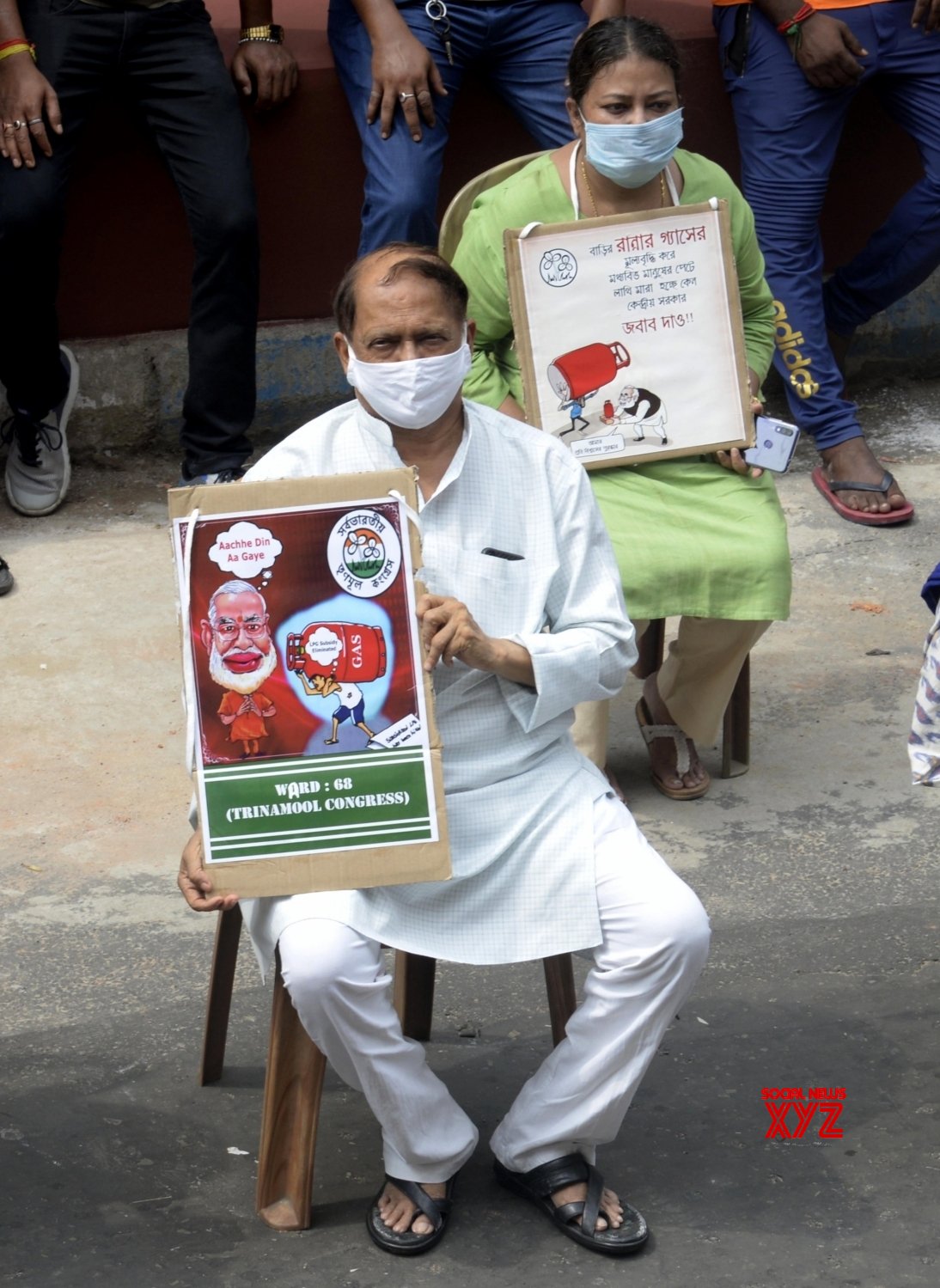 Kolkata: TMC Protests Against Fuel Price Hike #Gallery - Social News XYZ