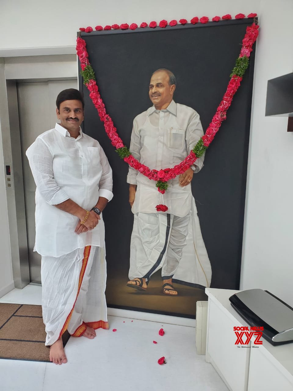 YSRCP MP K Raghu Rama Krishna Raju's Tribute To Great Humanitarian ...