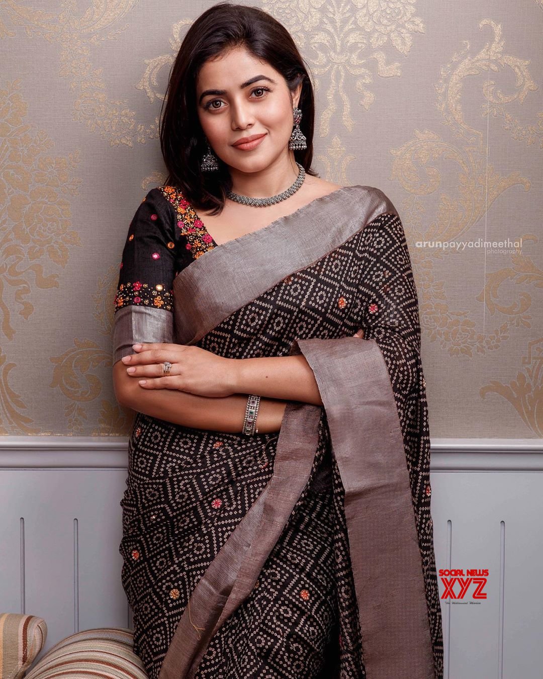 Actress Poorna Aka Shamna Kasim Latest Traditional Stills - Social News XYZ