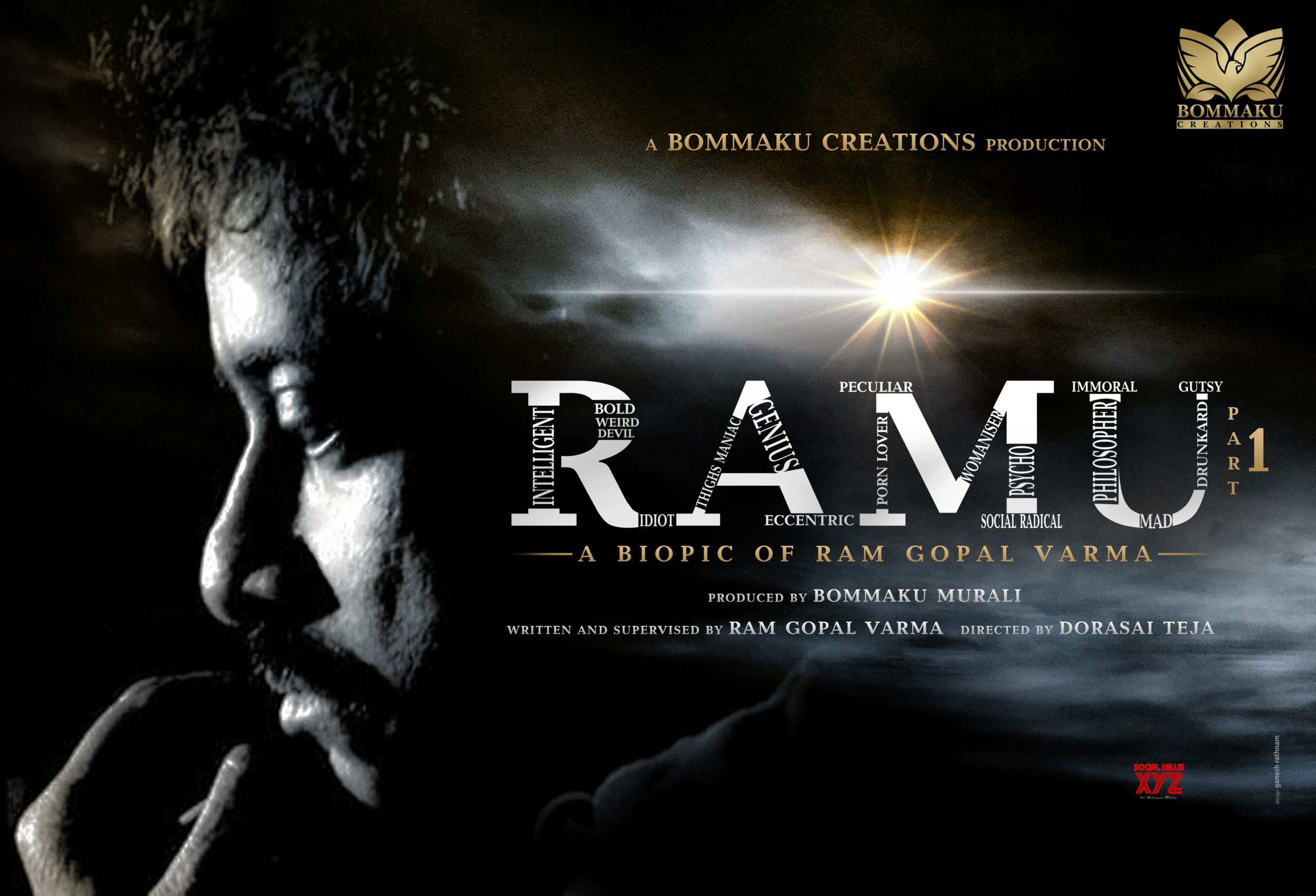 Rgv Biopic Part Ramu A Biopic Of Ram Gopal Varma First Look Hd Poster Social News Xyz