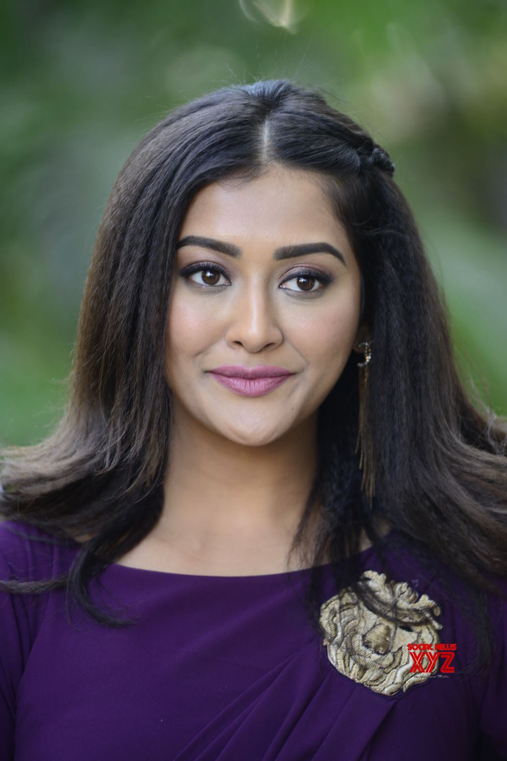 Actress Pooja Jhaveri Stills From Bangaru Bullodu Movie Trailer Launch ...