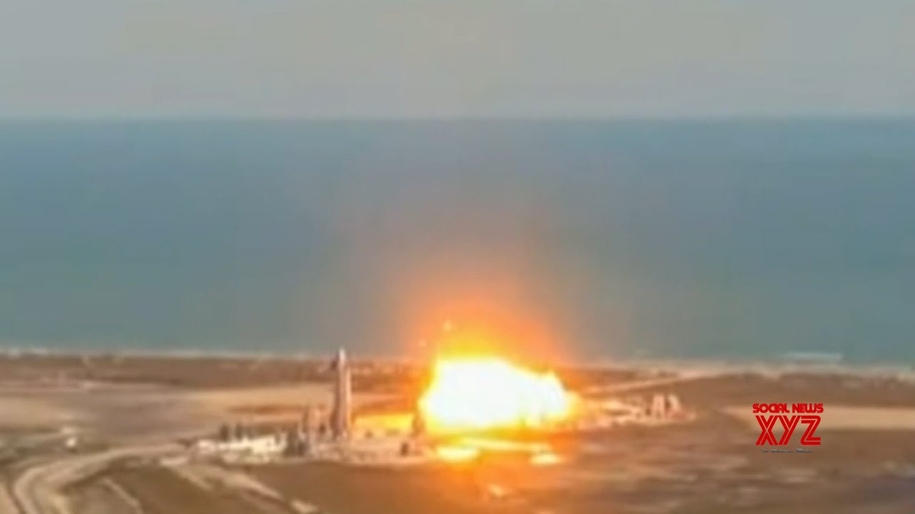 SpaceX Starship Prototype Explodes During Test Flight (Video) - Social ...