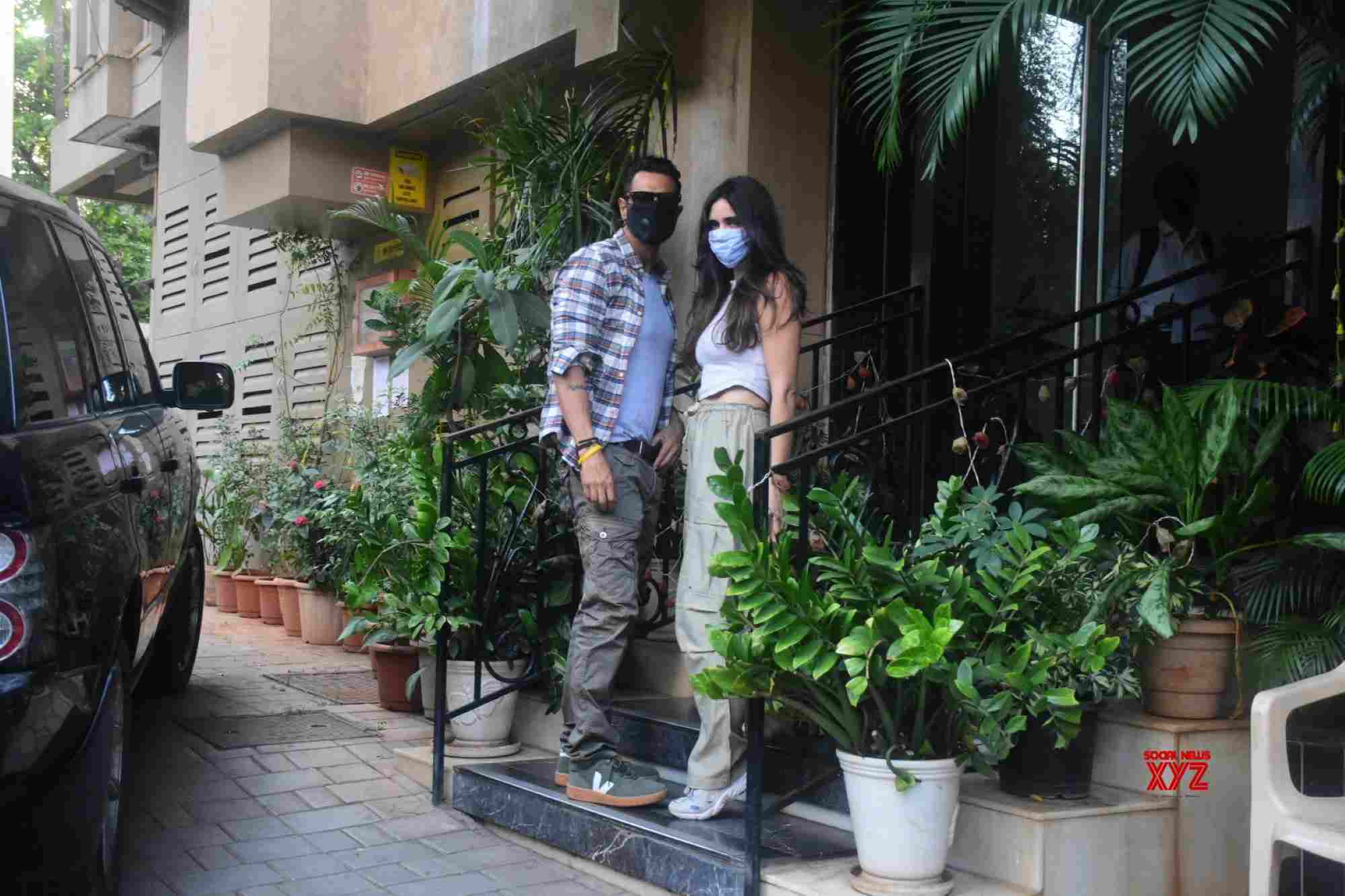 Arjun Rampal And Gabriella Spotted At Bandra - Gallery - Social News XYZ