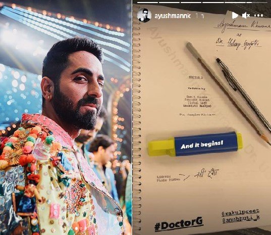 Ayushmann Khurrana Starts Shooting For Doctor G - Social News XYZ