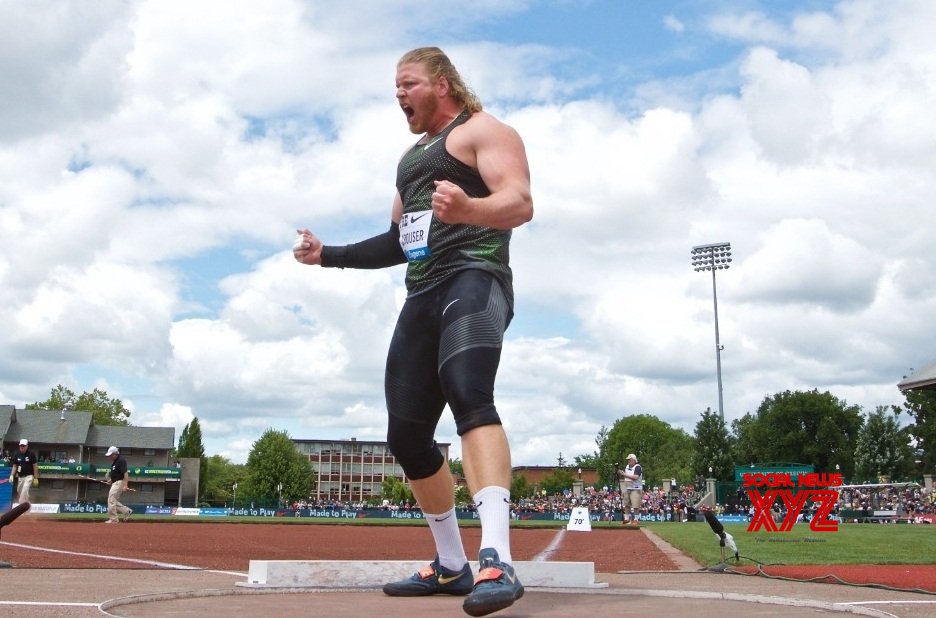 American Shot Putter Crouser Smashes World Record In Eugene - Social ...