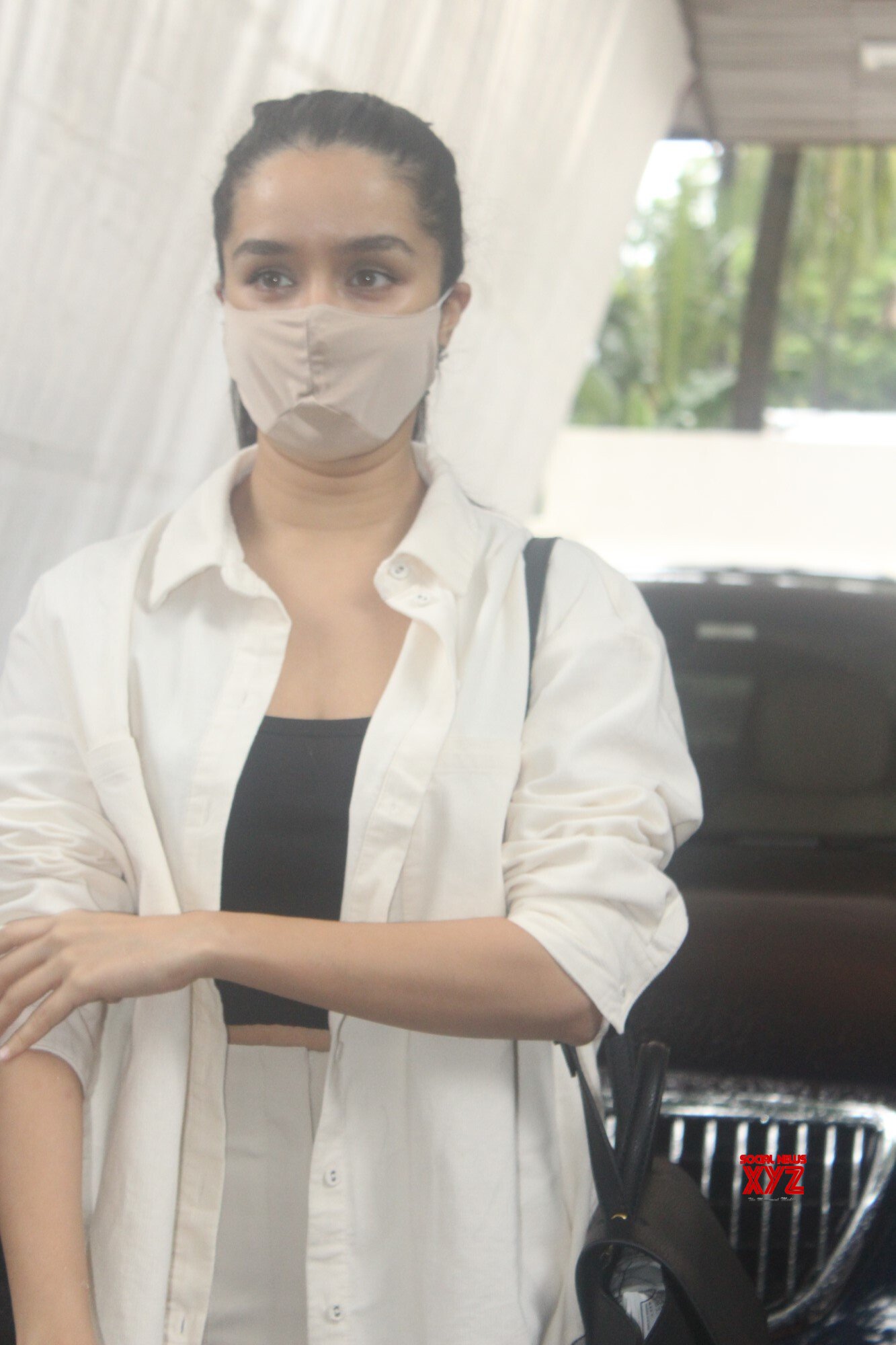 Actress Shraddha Kapoor Spotted Outside Anand Pandits Office At Juhu Gallery Social News Xyz