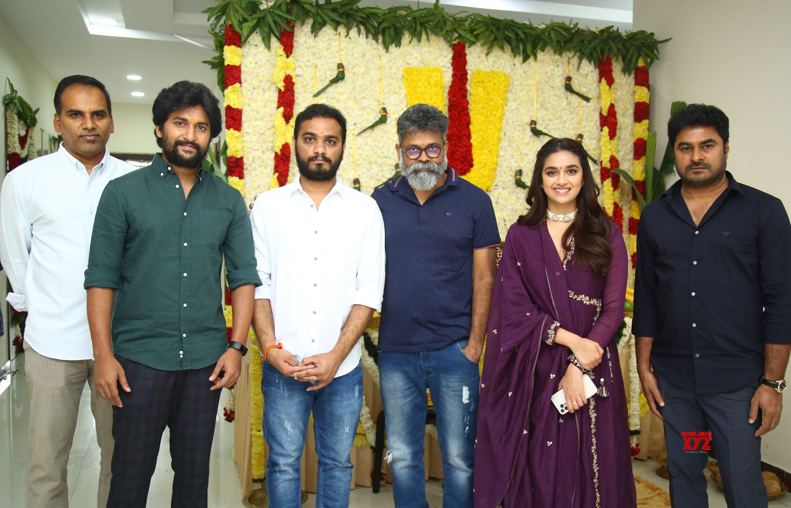 Nani - Srikanth Odela And SLVC's Dasara Movie Launch - Gallery - Social ...