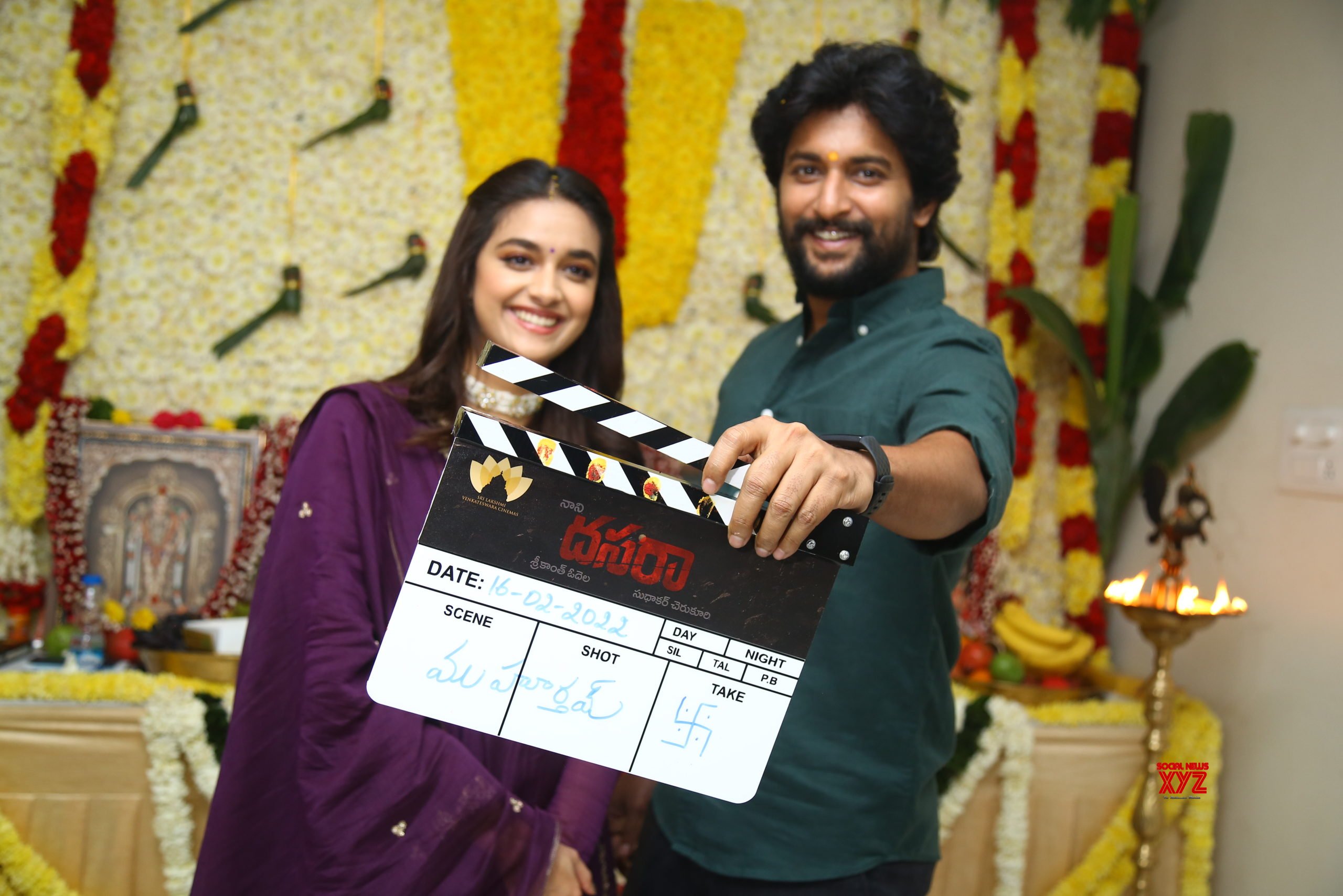 Nani - Srikanth Odela And SLVC's Dasara Movie Launch - Gallery - Social ...