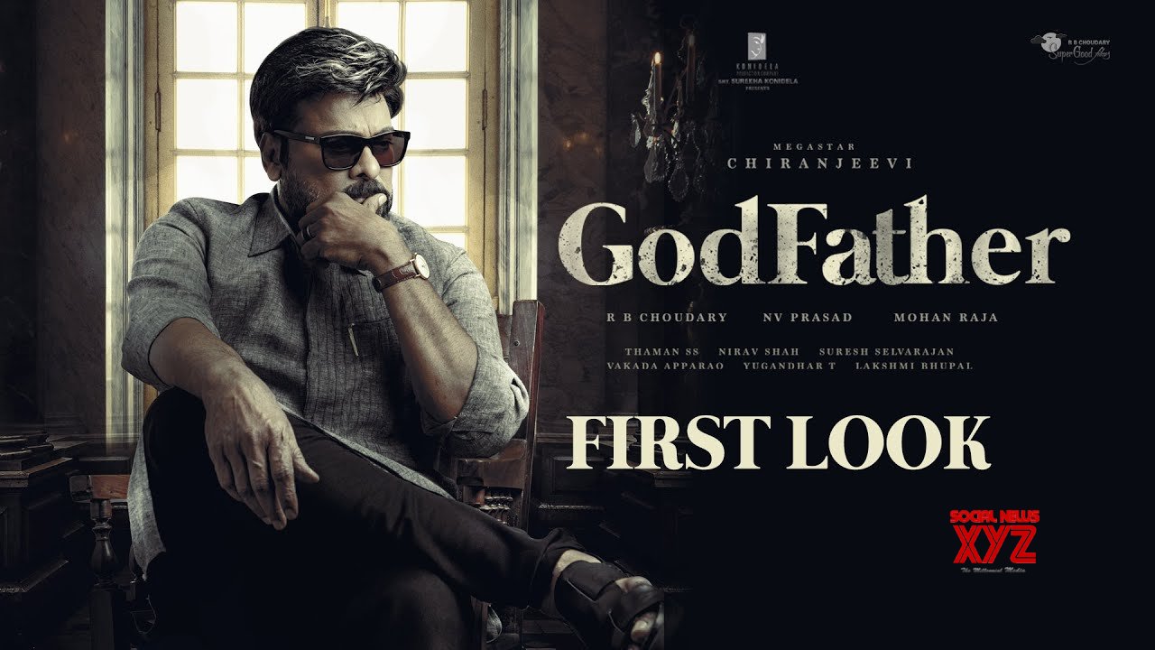 GodFather First Look | Megastar Chiranjeevi | Mohan Raja | Thaman S | R ...