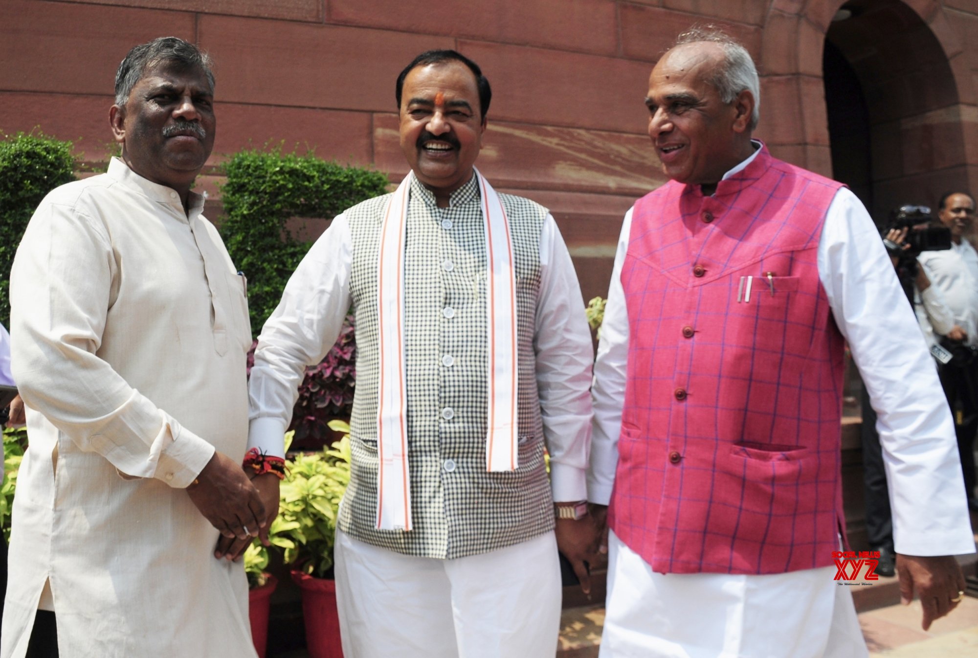 New Delhi: UP Deputy CM Keshav Prasad Maurya, BJP MP Jagdambika Pal And ...