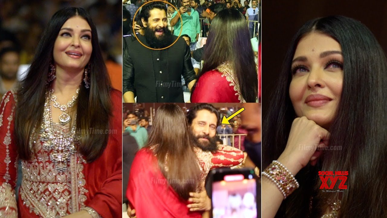 Filmy Time: Vikram Reaction After Seeing Aishwarya Rai Exclusive Visuals @  #PS1 Pre Release Event (Video)