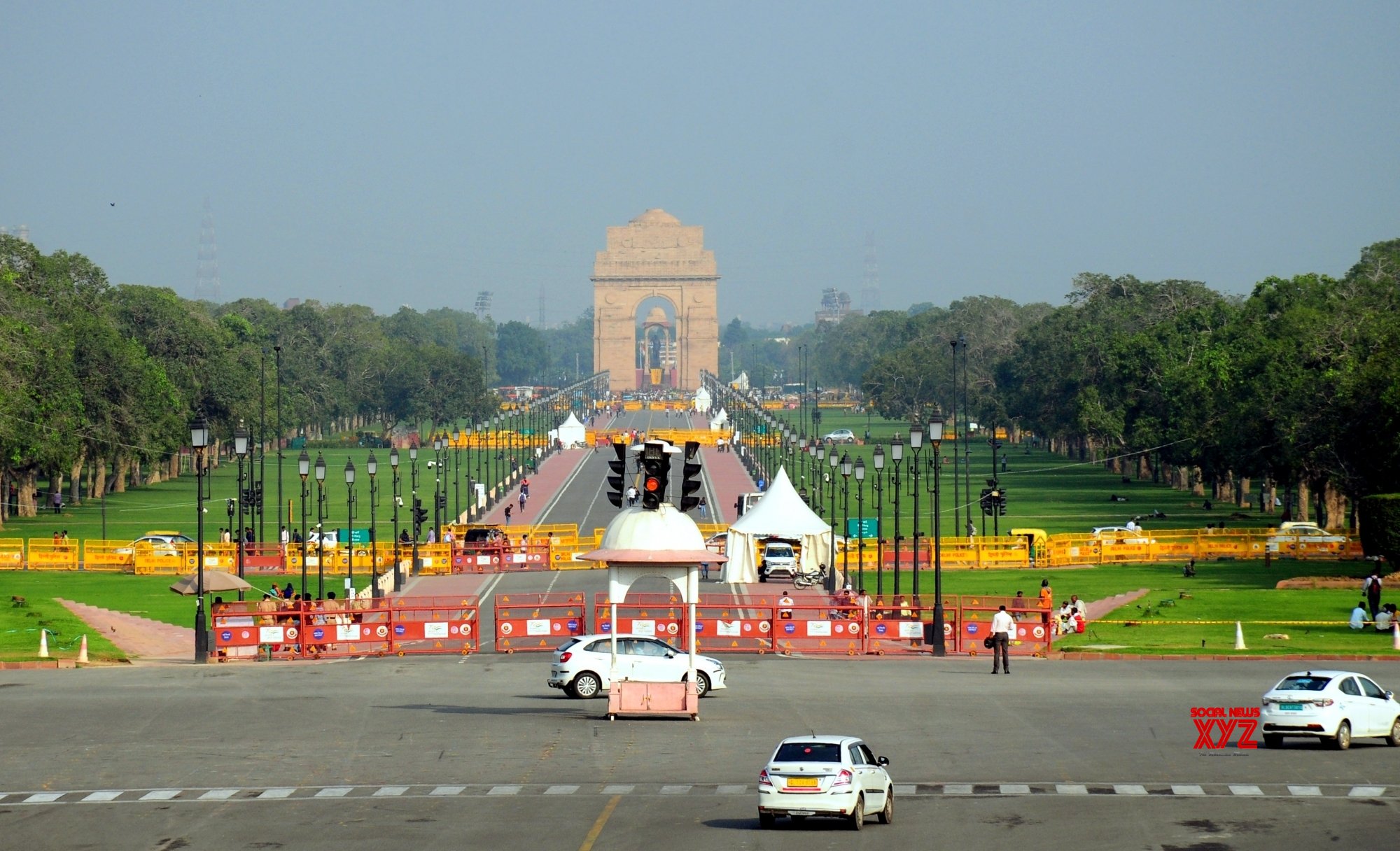 New Delhi: A View Of The India Gate During Clear Weather #Gallery ...