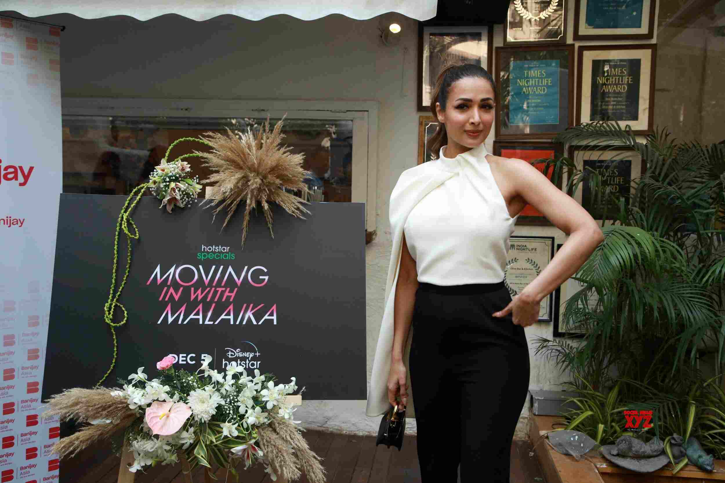 Actress Malaika Arora Spotted At Promoting Her Upcoming Show Moving In ...