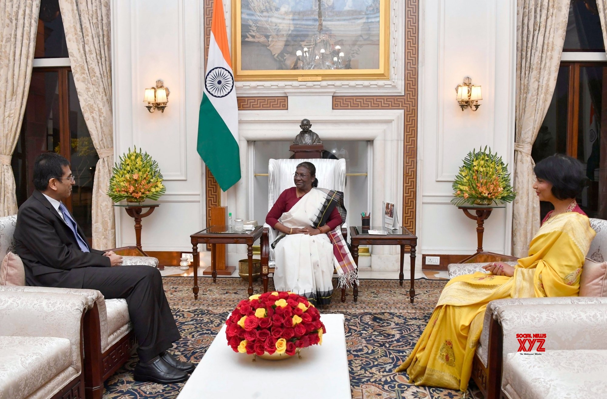 New Delhi : Chief Justice Of India Justice DY Chandrachud And His Wife ...