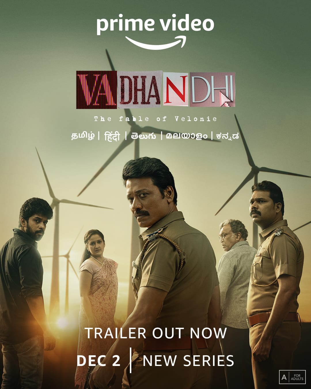 Prime Video Launches Riveting Trailer of Tamil Crime Thriller Amazon Original Series Vadhandhi The Fable o f Velonie Premiering worldwide on 2 December Social News XYZ