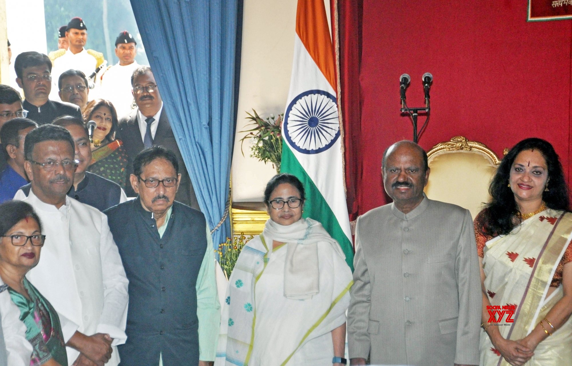 Kolkata: Newly Appointed West Bengal Governor Dr CV Ananda Bose With CM ...