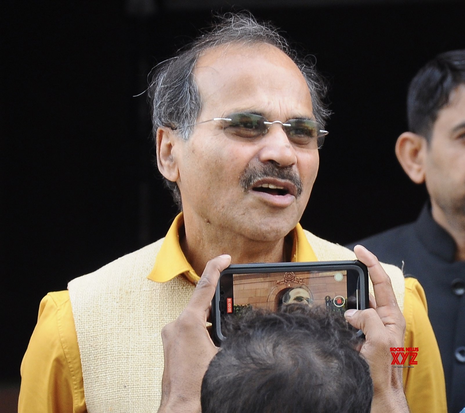 New Delhi: Congress MP Adhir Ranjan Chowdhury At Parliament #Gallery ...