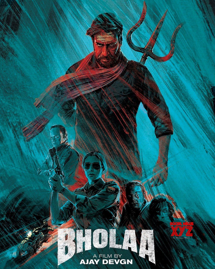 Ajay Devgn Drops An Intense New Poster Of Bholaa - Social News XYZ