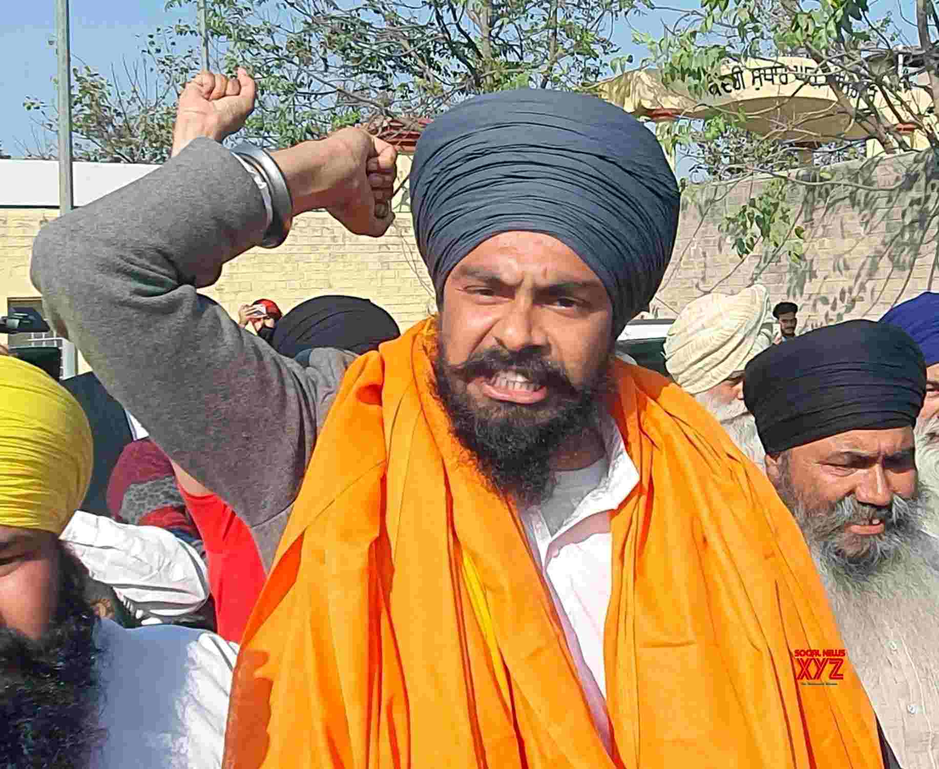 Amritsar: An Undated Photo Of Waris Punjab De Chief Amritpal Singh # ...