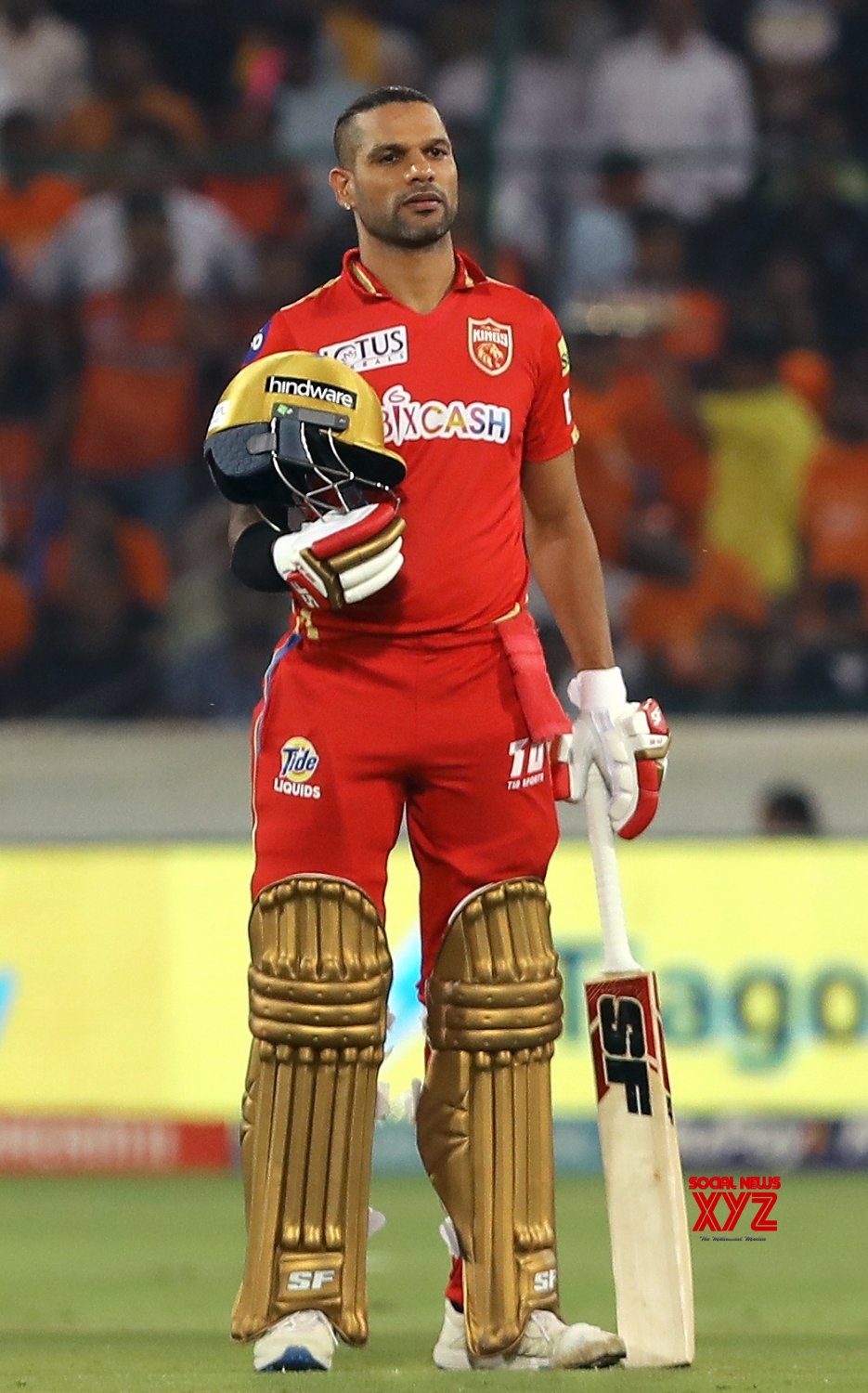 Hyderabad :PBKS Captain Shikhar Dhawan During The IPL 2023 Match # ...