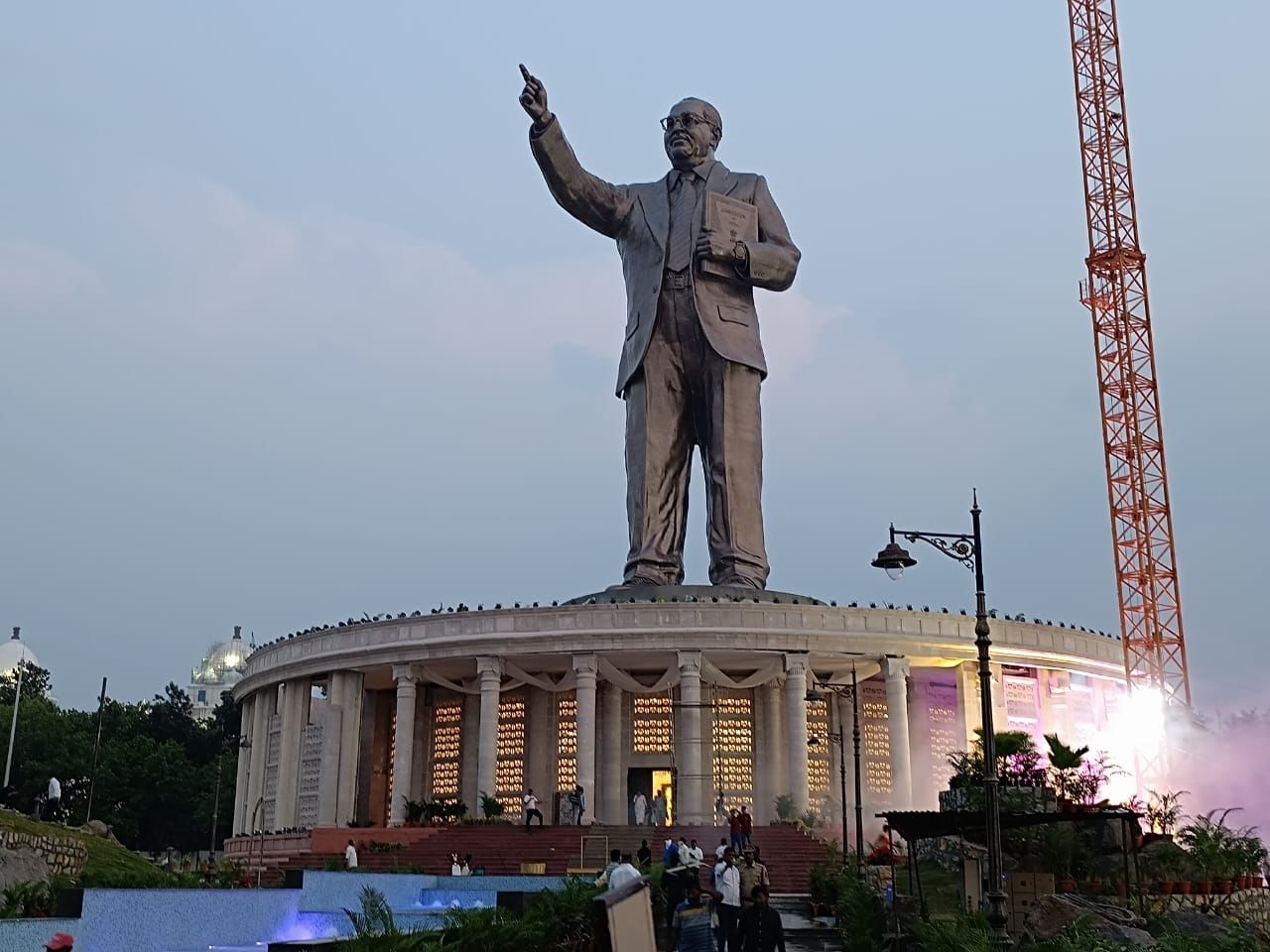 Ambedkar's 125-feet Statue Unveiled In Hyderabad - Social News XYZ