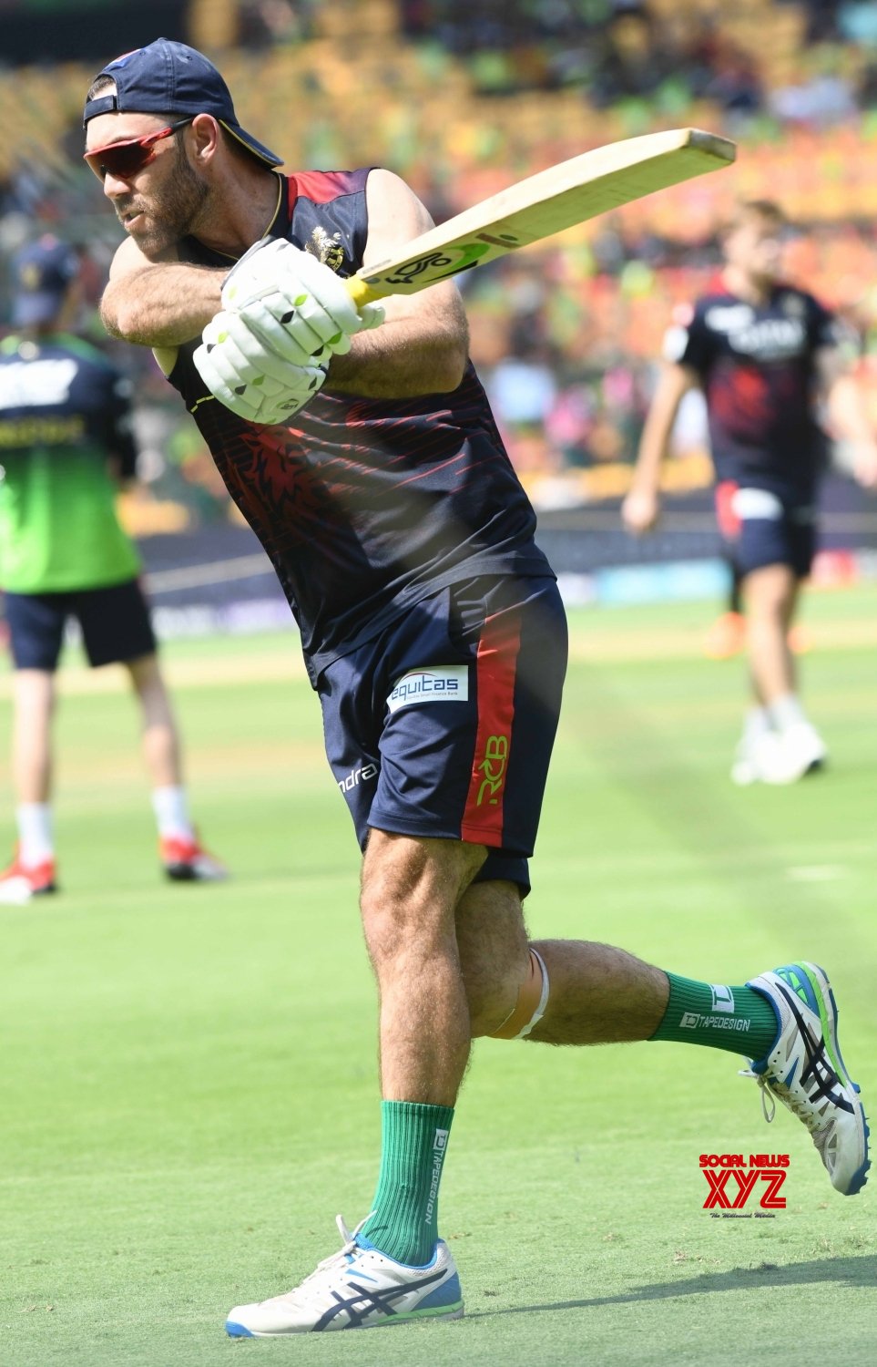 Bengaluru : RCB Batsman Glenn Maxwell During A Practice Session # ...