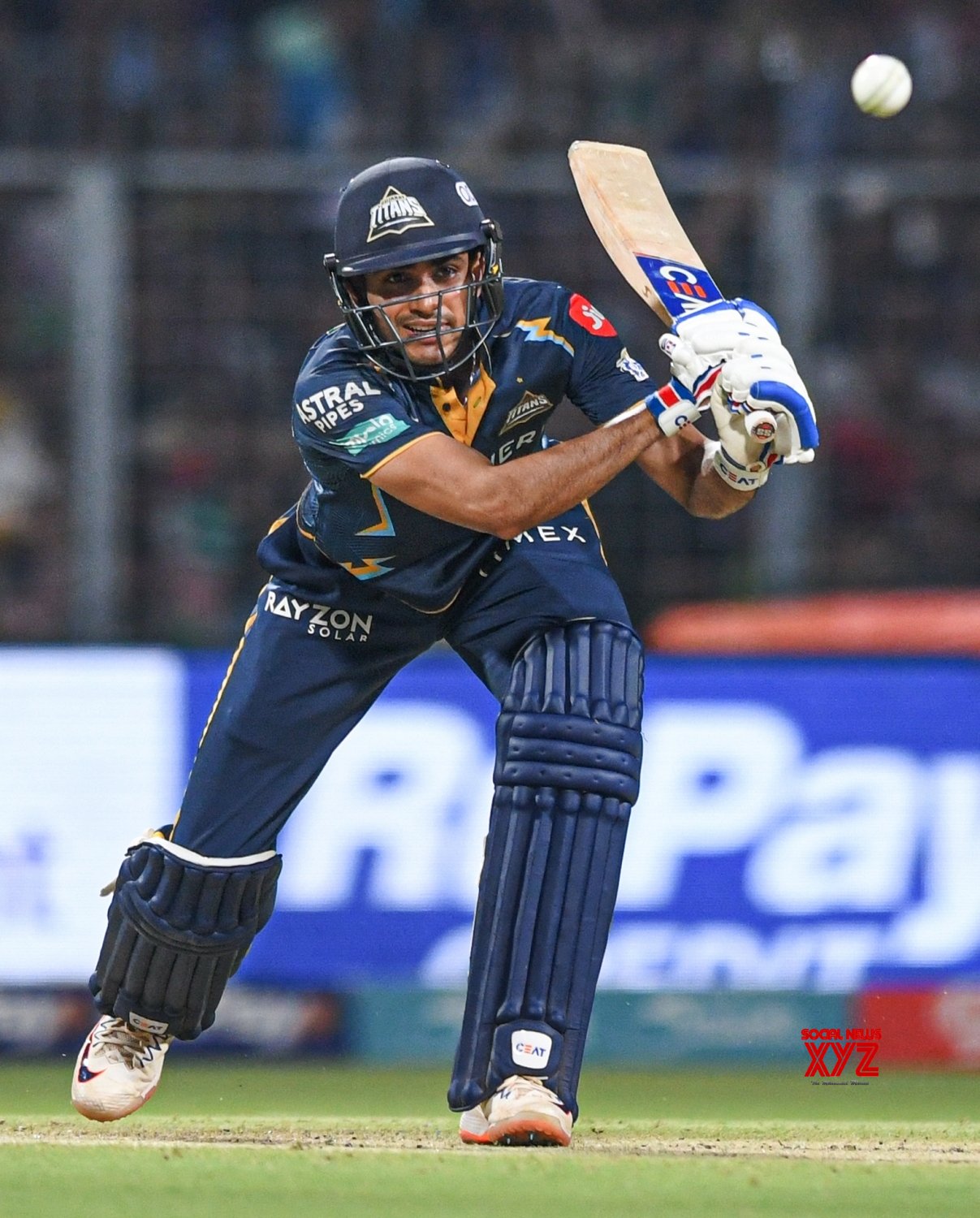 Kolkata : GT Batsman Shubman Gill Plays A Shot During The IPL 2023 ...