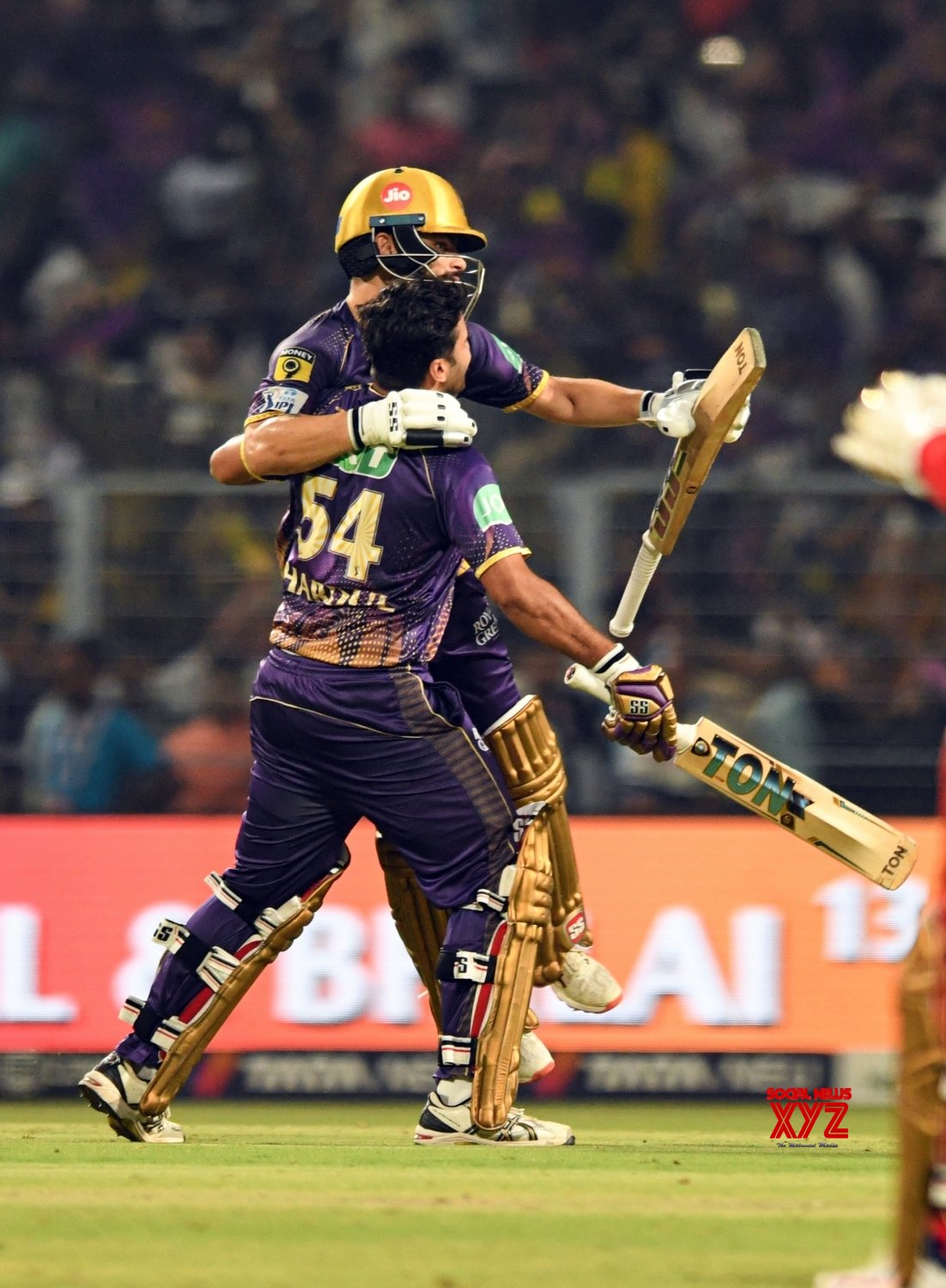 Kolkata: Kolkata Knight Riders' Batsman Rinku Singh Celebrate After ...