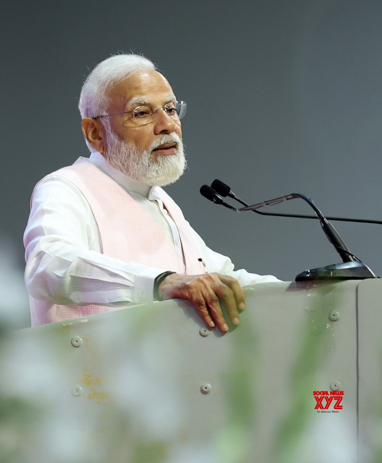 New Delhi: Prime Minister Narendra Modi Addresses During The ...