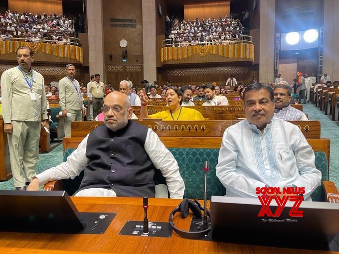 : New Delhi: Union Home Minister Amit Shah And Minister Of Road ...