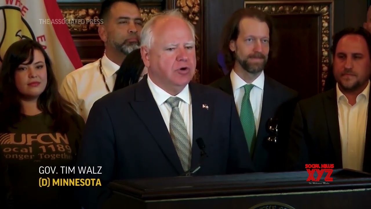 Minnesota Governor Signs Bill Legalizing Recreational Marijuana (Video ...