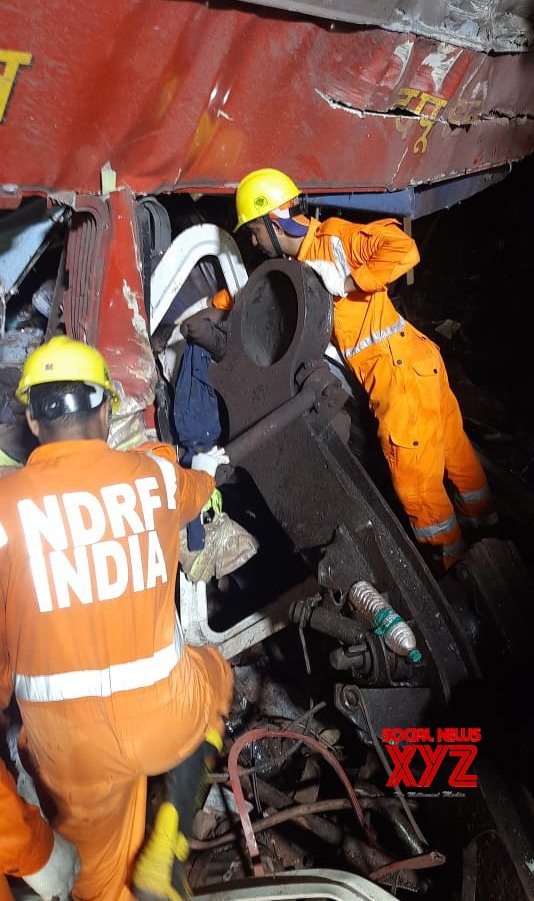 Balasore: NDRF Personnel During The Search And Rescue Operation After ...