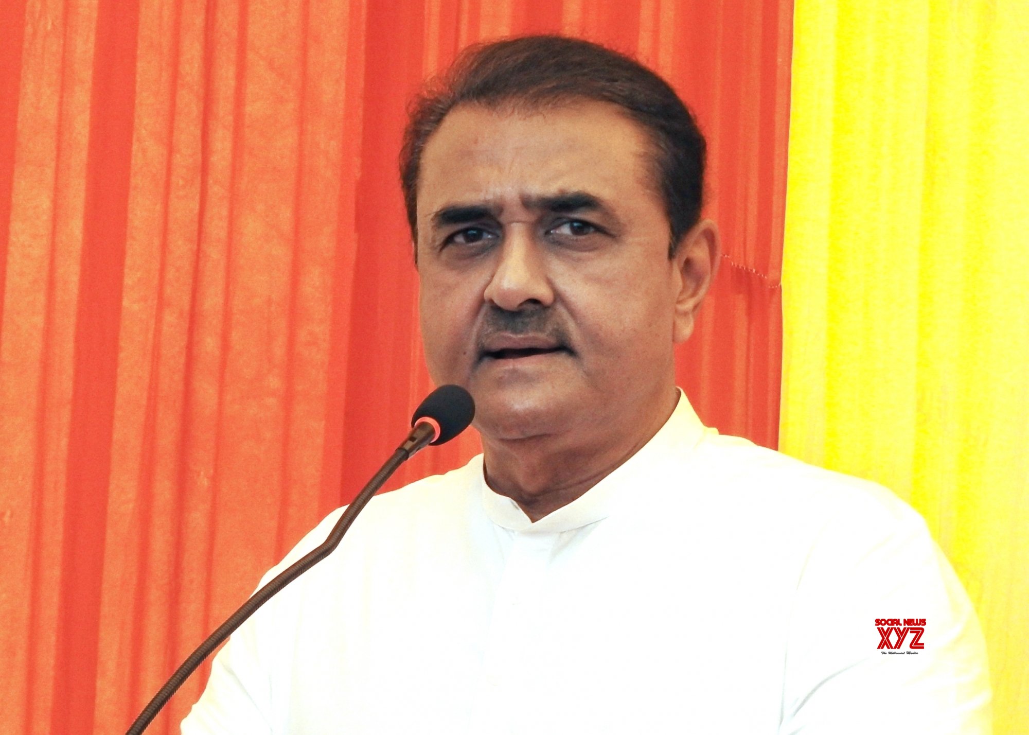 New Delhi : NCP Newly Elected President Praful Patel Addresses #Gallery ...