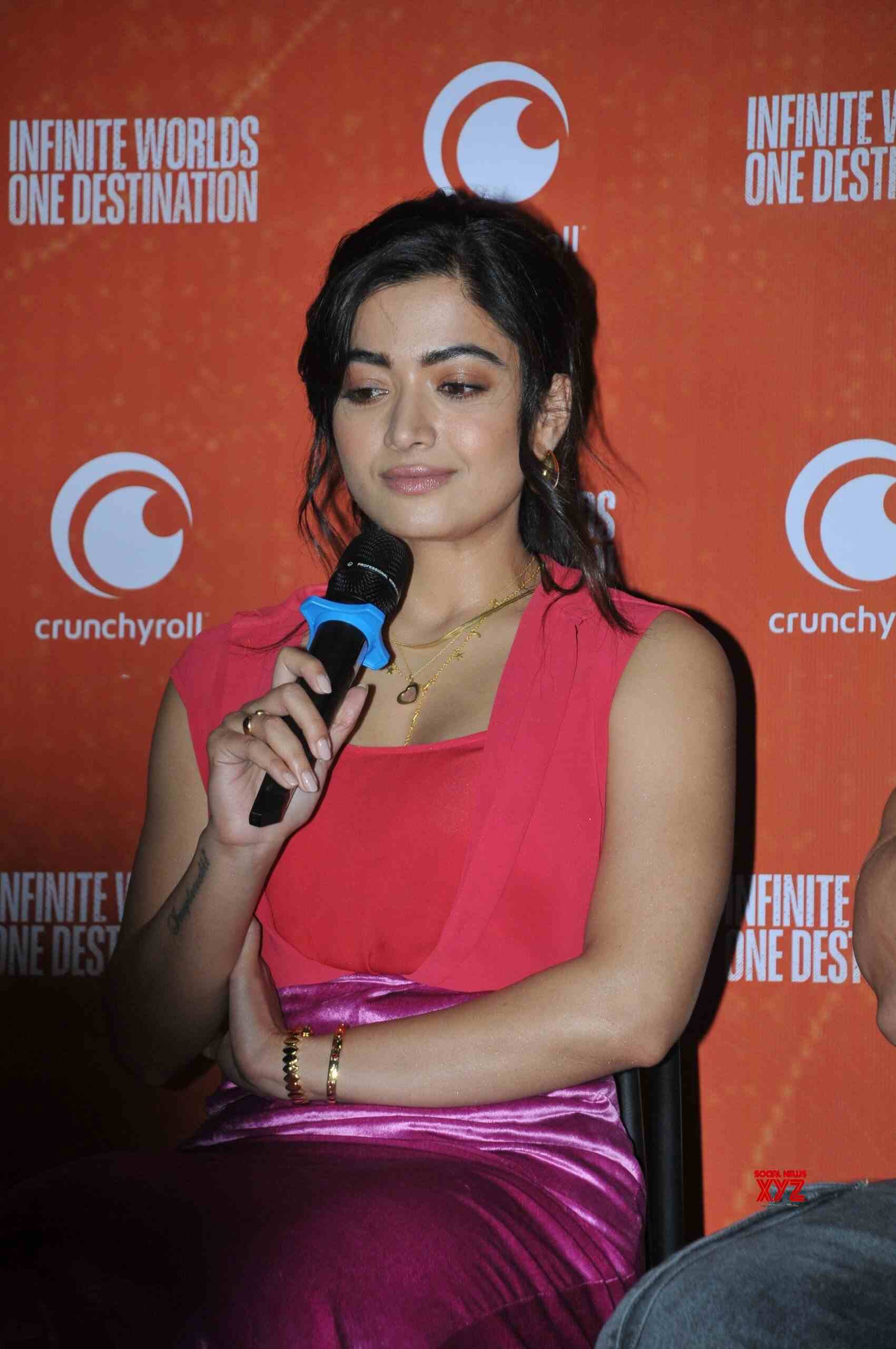 Rashmika Mandanna And Tiger Shroff The Brand Ambassador For Crunchyroll ...