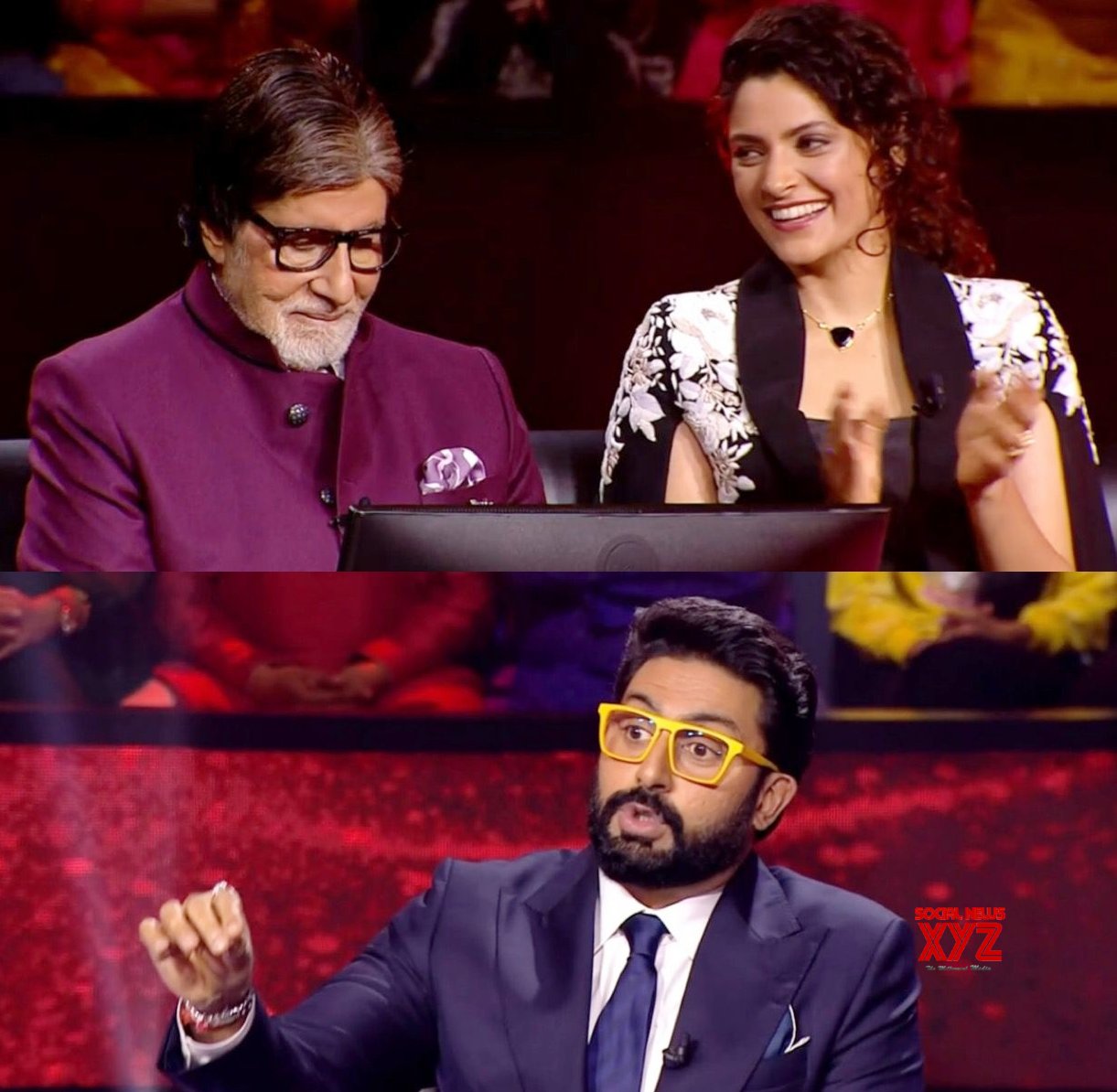 KBC 15: Abhishek 'spins' The Game As He Turns Host, Big B Takes The Hot ...