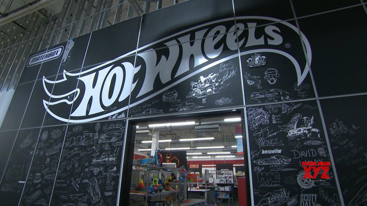 A rare look behind-the-scenes at Hot Wheels, the popular toy cars (Video)