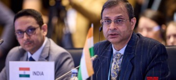 Moscow: Revenue Secretary Sanjay Malhotra attends the meeting of BRICS Tax Heads and Experts in Moscow, Russia, on Thursday, September 26, 2024. (IANS)