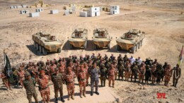 Salalah: Indian Army and Oman troops during closing ceremony of the 5th edition of Exercise Al Najah 2024 at the Rabkoot Training Area in Salalah, Oman on Friday, September 27, 2024.(IANS)