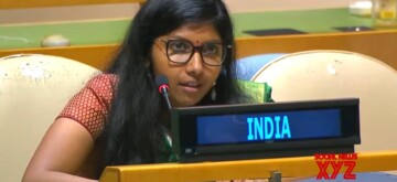 New York: Indian diplomat Bhavika Mangalanandan speaks during the 79th the United Nations General Assembly (UNGA) at U.N. headquarters in New York on Friday, September 27, 2024. (IANS)