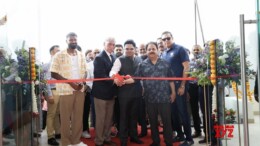 Bengaluru: BCCI President Roger Binny, along with General Secretary Jay Shah, Vice President Rajeev Shukla, and others, inaugurates the National Cricket Academy in Bengaluru on Sunday, September 29, 2024. (Photo: IANS)