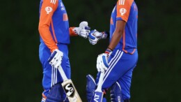 Dubai: India's Smriti Mandhana and captain Harmanpreet Kaur during the ICC Women's T20 World Cup warm-up match between India and South Africa at the ICC Academy in Dubai on Tuesday, October 01, 2024. (Photo: IANS)