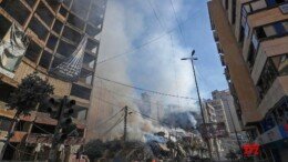 Beirut: Damages caused by Israeli airstrikes in Beirut, Lebanon, on Thursday, October 3, 2024. Since September 23, the Israeli army has launched an unprecedented and intensive air assault on Lebanon, marking a dangerous escalation with Hezbollah. (Photo: IANS/Xinhua)