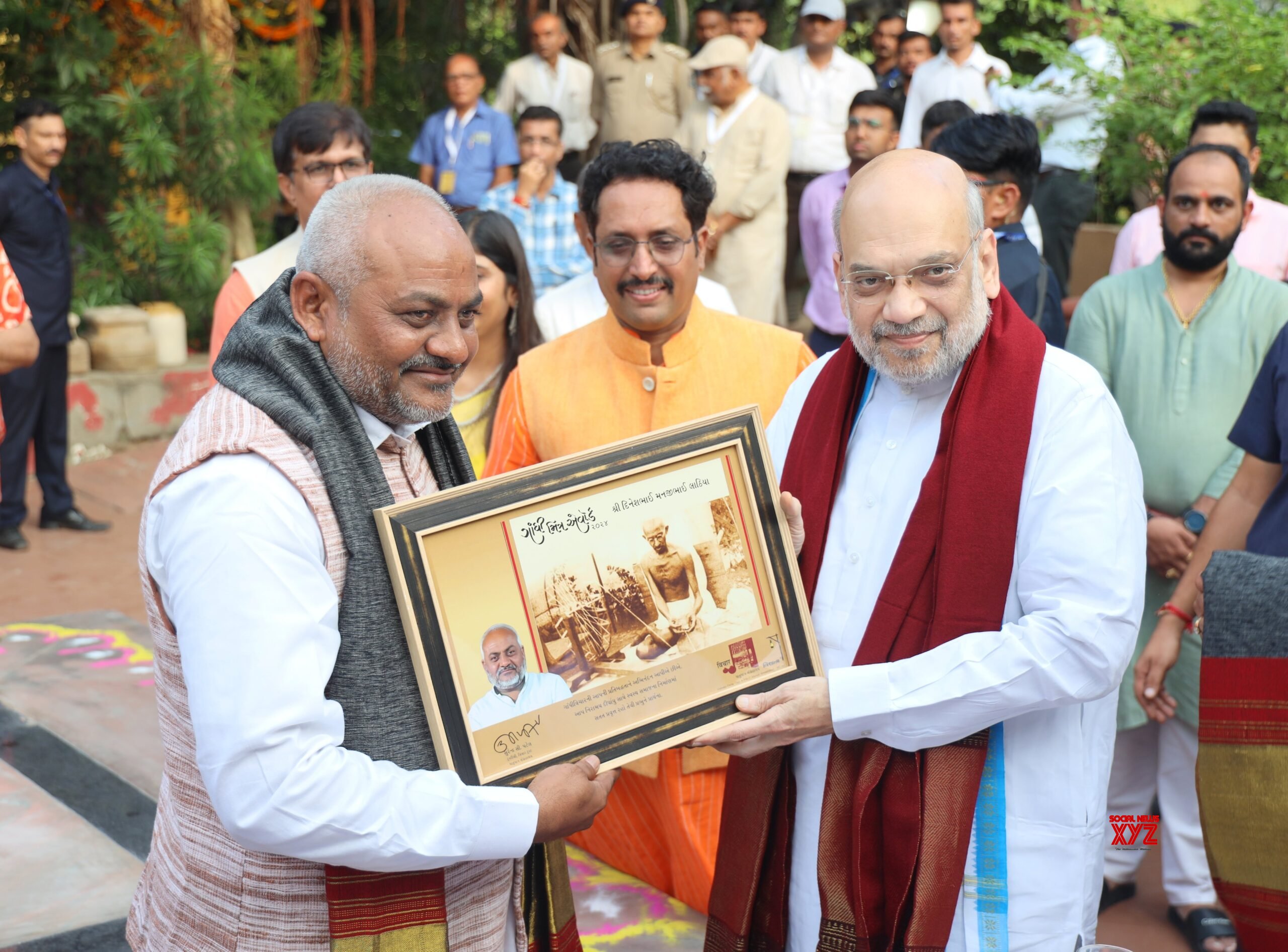 Ahmedabad: Union Home Minister Amit Shah inaugurates a metal vessel museum #Gallery