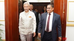 Colombo: External Affairs Minister S. Jaishankar with Minister of Foreign Affairs of Sri Lanka, Vijitha Herath, during their meeting in Colombo on Friday, October 04, 2024. (Photo: IANS)