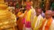 Tirupati: Andhra Pradesh CM N. Chandrababu Naidu presents silk vastrams to Lord Venkateswara at Tirumala #Gallery