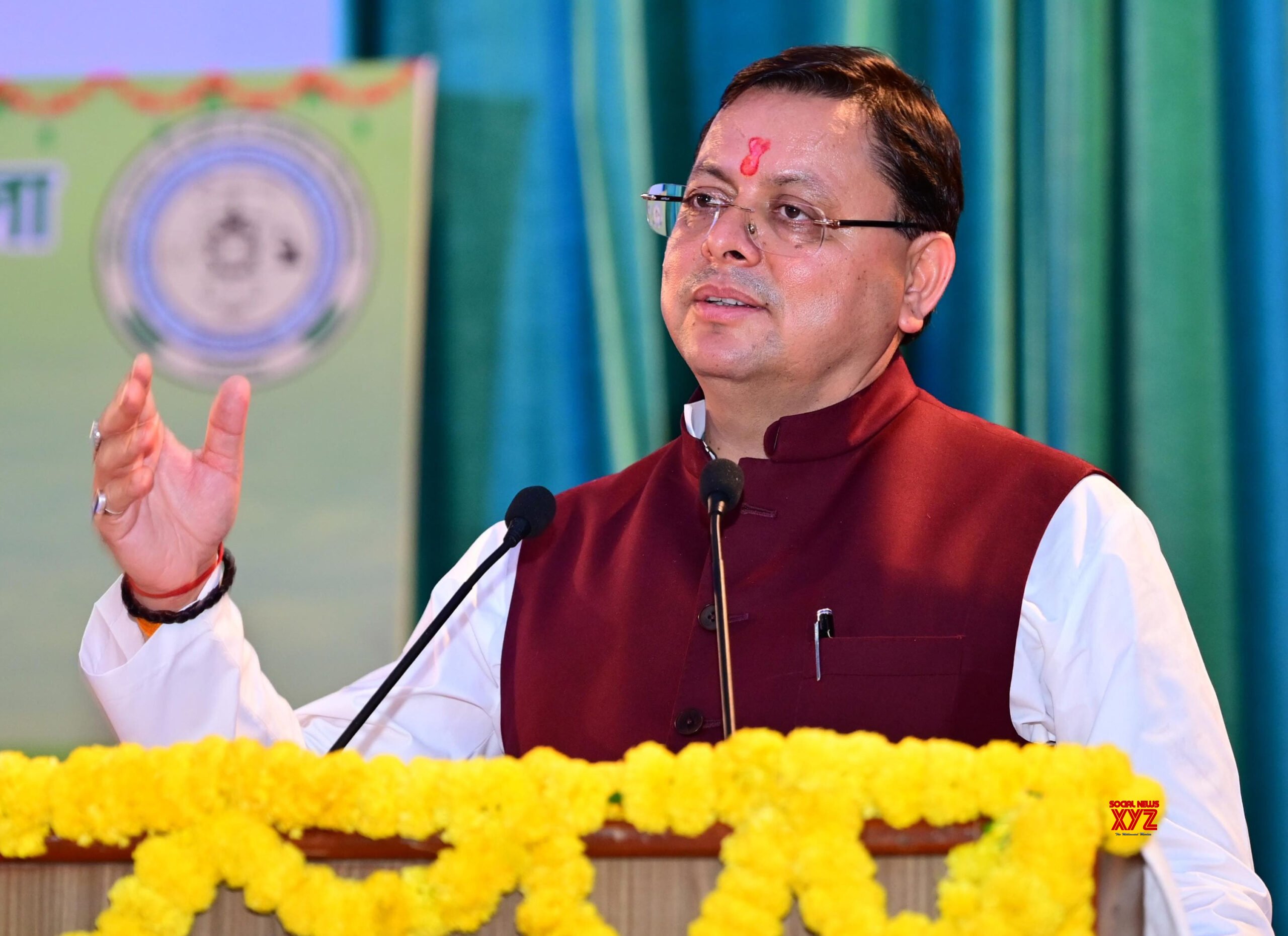 Udham Singh Nagar: Uttarakhand CM Pushkar Singh Dhami at the inauguration of the 116th All India Farmers Fair and Agro Industry Exhibition 2024" #Gallery